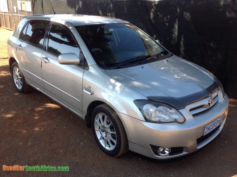 Used toyota runx rsi for sale in south africa
